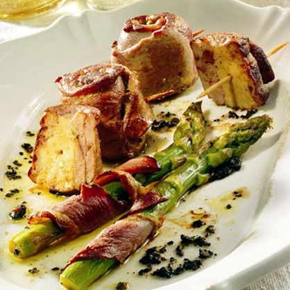 Mini tournedos d’aiguillettes au foie gras recette