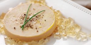 Foie gras et gelée