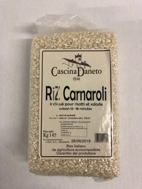 riz à risotto carnaroli