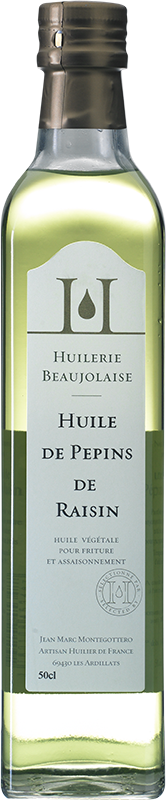 Huile de pépins de raisin Huilerie Beaujolaise 1L